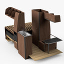 complete camper inbouw set